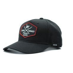 Czapka Trucker - 5 Paneli - Poliester z recyklingu (Czarny). Czarne czapki z daszkiem SURF MONKEY, bez wzorów, z poliesteru. Za 159.95 zł.