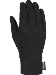 Reusch Rękawiczki funkcyjne "Silk liner" w kolorze czarnym rozmiar: 5. Czarne rękawiczki Reusch, bez wzorów, z materiału. Za 61.60 zł.