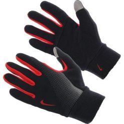 Nike Rękawiczki męskie Thermal Tech Run Gloves czarno-czerwone r. S. Rękawiczki marki Nike. Za 59.00 zł.