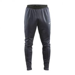 Spodnie treningowe męskie Craft Evolve Slim. Szare buty treningowe Craft, bez wzorów, z dresówki, na fitness i siłownię. Za 259.99 zł.