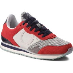 Sneakersy MARC O'POLO - 801 24363501 303 Steel 945. Czerwone buty sportowe casual marki Marc O'Polo, z materiału. W wyprzedaży za 319.00 zł.