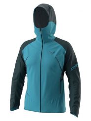DYNAFIT Kurtka funkcyjna "TRANSALPER GTX" w kolorze turkusowo-granatowym rozmiar: L. Niebieskie kurtki outdoor i hardshell Dynafit, l, bez wzorów, bez kaptura. Za 677.64 zł.