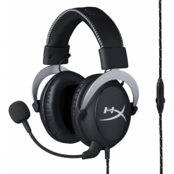 HyperX Cloud Silver. Szare słuchawki dla graczy HYPERX. W wyprzedaży za 219.00 zł.