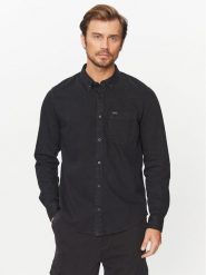 Lee Koszula 112330674 Czarny Regular Fit. Czarne koszule Lee, m, bez wzorów, z bawełny, bez kołnierzyka, bez ramiączek. Za 239.99 zł.