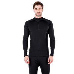 Męska Bluza z 100% Wełny Merino Extreme (260 g/m²) Bora Woolona. Czarne bielizna termoaktywna WOOLONA, l, bez wzorów, z wełny, bez ramiączek. W wyprzedaży za 380.00 zł.
