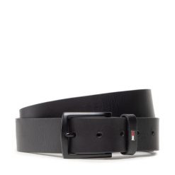 Pasek Męski Tommy Hilfiger. Czarne paski Tommy Hilfiger, bez wzorów. Za 209.99 zł.