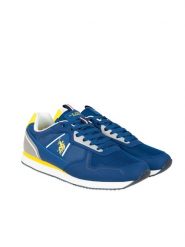 U.S. Polo Assn. Sneakersy "Nobil004" | Nobil004 | Mężczyzna | Niebieski. Niebieskie buty sportowe casual U.S. Polo Assn., bez wzorów, ze skóry ekologicznej, bez zapięcia. W wyprzedaży za 219.00 zł.