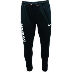 Spodnie sportowe męskie Nike FC Drifit. Spodnie treningowe długie Nike, l, bez wzorów, z poliesteru. W wyprzedaży za 193.40 zł.