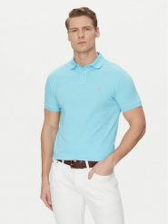 Polo Ralph Lauren Polo Core Replen 710782592 Niebieski Custom Slim Fit. Niebieskie koszulki polo Polo Ralph Lauren, m, bez wzorów, z bawełny, bez kołnierzyka, bez ramiączek. Za 429.00 zł.