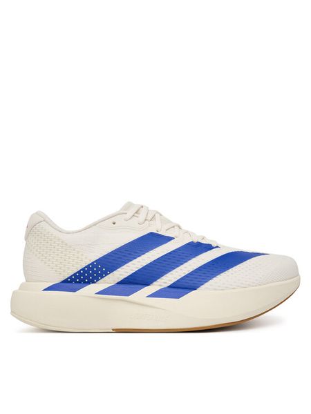 Adidas Buty do biegania adizero Pacer M KZ6851 Biały. Białe buty do biegania Adidas, bez wzorów, z materiału, bez zapięcia, do biegania. Za 439.99 zł.