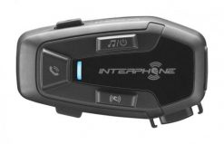 Intercom motocyklowy INTERPHONE U-COM 7R, komplet na 1 kask. Słuchawki bezprzewodowe Interphone. Za 842.99 zł.