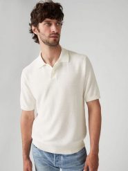 Levi's Koszulka polo w kolorze kremowym rozmiar: XL. Brązowe koszulki polo Levi's®, s, bez wzorów, z bawełny, bez kołnierzyka, bez ramiączek. Za 140.86 zł.