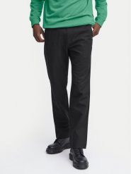 Blend Spodnie materiałowe 20716614 Czarny Straight Fit. Czarne spodnie materiałowe Blend, m, bez wzorów, z bawełny. Za 99.99 zł.