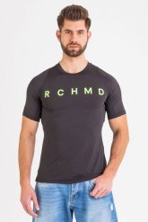 T-SHIRT MILLIR john richmond sport. T-shirty John Richmond Sport, m, bez wzorów, bez kołnierzyka, bez ramiączek. W wyprzedaży za 74.70 zł.