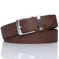 MUSTANG PASEK SKÓRZANY 40mm (RO39-2344A) SOPO-MUS130. Brązowe paski Mustang, bez wzorów, klasyczne. W wyprzedaży za 29.99 zł.