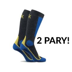 Skarpety Narciarskie Unisex Volkl Ski Kneehigh Terrain Anthracite x 2 PARY. Czarne skarpety Völkl, bez wzorów. W wyprzedaży za 79.00 zł.
