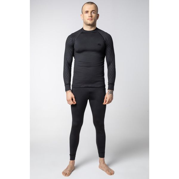 Bielizna termoaktywna narciarska męska Rough Radical Cobalt. Czarna bielizna termoaktywna ROUGH RADICAL, na zimę, m, bez wzorów, bez ramiączek, narciarskie. Za 199.90 zł.