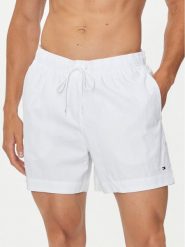 Tommy Hilfiger Szorty kąpielowe UM0UM03280 Biały Regular Fit. Białe kąpielówki Tommy Hilfiger, m, bez wzorów, z syntetyku. Za 169.99 zł.