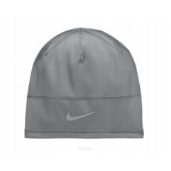 Czapka sportowa Nike Terra Uncuffed Unisex szara. Szare czapki zimowe Nike, bez wzorów. Za 159.99 zł.