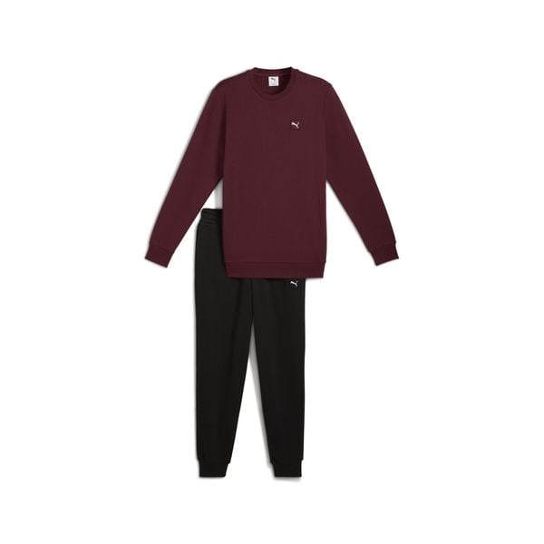 Męski dres Essentials Elevated PUMA. Brązowe komplety dresowe Puma, m, bez wzorów, z dresówki, bez ramiączek. Za 297.95 zł.