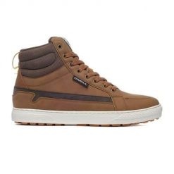 Buty do chodzenia męskie O'Neill Wallenberg Men Mid. Brązowe buty sportowe casual O'Neill, bez wzorów, z materiału, za kostkę, bez zapięcia. Za 303.00 zł.