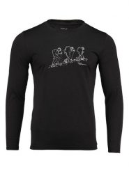 Traunstein Sport Koszulka funkcyjna "Skitour" w kolorze czarnym rozmiar: XXL. Czarne t-shirty sportowe Traunstein Sport, bez wzorów, z wełny, bez ramiączek, outdoorowe. Za 173.99 zł.