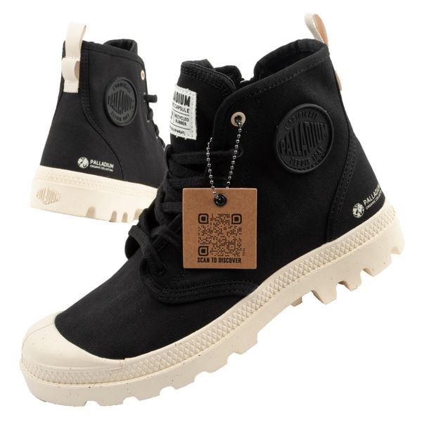 Buty trampki sportowe za kostkę męskie Palladium Pampa. Czarne trampki Palladium, m, bez wzorów, za kostkę, bez zapięcia. Za 279.00 zł.