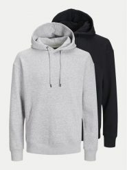 Jack&Jones Komplet 2 bluz Bradley 12251409 Kolorowy Relaxed Fit. Bluzy Jack&Jones, m, bez wzorów, z bawełny, bez kaptura. Za 149.99 zł.