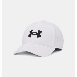 Czapka z daszkiem męska Under Armour Blitzing. Białe czapki z daszkiem Under Armour, bez wzorów. Za 79.00 zł.