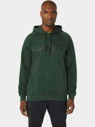 Asics Koszulka techniczna Big Asics Oth 2031A984 Zielony Ahletic Fit. Zielone bluzy ASICS, m, bez wzorów, z bawełny, bez kaptura. Za 259.99 zł.