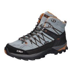 Buty trekkingowe CMP Rigel WP Mid. Czarne buty turystyczne CMP, bez wzorów, z materiału, bez zapięcia, trekkingowe. Za 428.10 zł.