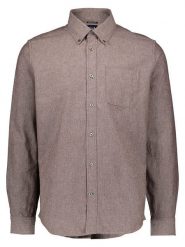 GAP Koszula w kolorze jasnobrązowym rozmiar: S. Brązowe koszule GAP, s, bez wzorów, bez kołnierzyka, bez ramiączek. Za 88.02 zł.