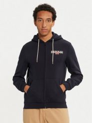 Napapijri Bluza B-Alymer NP0A4I1E Granatowy Regular Fit. Niebieskie bluzy Napapijri, m, bez wzorów, z bawełny, bez kaptura. Za 299.99 zł.