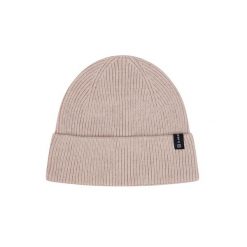 Czapka uniseks z wełny merynosów. Brązowe czapki zimowe G-HEAT, bez wzorów, z wełny. Za 129.46 zł.