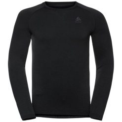 T-shirt Thermique Odlo PERFORMANCE WARM ECO. Czarne bielizna termoaktywna ODLO, na zimę, l, bez wzorów, bez ramiączek, narciarskie. Za 257.19 zł.