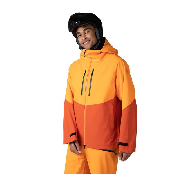 Kurtka narciarska męska Rossignol Evader. Brązowe kurtki narciarskie i snowboardowe Rossignol, m, bez wzorów, narciarskie. Za 1,099.00 zł.