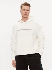 Calvin Klein Bluza Color Embosed Logo K10K112442 Écru Regular Fit. Bluzy CALVIN KLEIN, m, bez wzorów, z bawełny, bez kaptura. Za 349.99 zł.