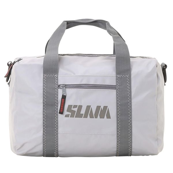 Torba Duffle Slam Wr S Dorosłych. Szare torby na ramię SLAM, bez wzorów, z materiału, na ramię, z nadrukiem, bez dodatków. Za 245.99 zł.