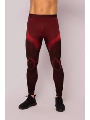 Spaio Legginsy termiczne "Confidence" w kolorze czerwonym rozmiar: M. Czerwone spodnie treningowe długie Spaio, m, bez wzorów, z materiału. Za 104.39 zł.