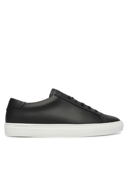 Polo Ralph Lauren Sneakersy 809913531002 Czarny. Czarne buty sportowe casual Polo Ralph Lauren, bez wzorów, ze skóry, bez zapięcia. Za 729.99 zł.