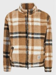 Kaotiko Kurtka przejściowa Cuadros AL006-03-1900 Brązowy Regular Fit. Brązowe kurtki Kaotiko, m, bez wzorów, z syntetyku, bez kaptura. Za 339.99 zł.