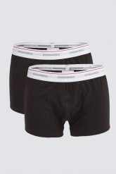 Bokserki męskie z rozporkiem 2-pak DSQUARED2. Bokserki Dsquared2, m, bez wzorów. Za 299.00 zł.