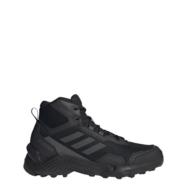 Eastrail 2.0 Mid RAIN.RDY Hiking Shoes. Czarne buty trekkingowe Adidas, na zimę, bez wzorów, z materiału, bez zapięcia. Za 529.00 zł.