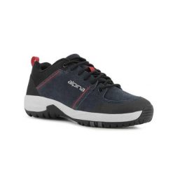 Buty turystyczne męskie Alpina Opal. Niebieskie buty trekkingowe Alpina, bez wzorów, bez zapięcia, trekkingowe. Za 199.99 zł.