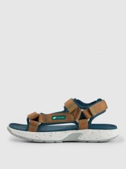 4F Sandały SVING męskie - brązowe 43. Brązowe sandały 4F, z gumy, bez zapięcia. Za 199.99 zł.