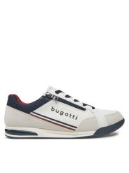 Bugatti Sneakersy 325-A3809-5000-2000 Biały. Białe buty sportowe casual Bugatti, bez wzorów, ze skóry, bez zapięcia. Za 259.99 zł.
