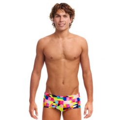 Kąpielówki spodenki na basen męskie Funky Trunks On The Grid. Czerwone kąpielówki Funky Trunks, m, bez wzorów. Za 159.00 zł.