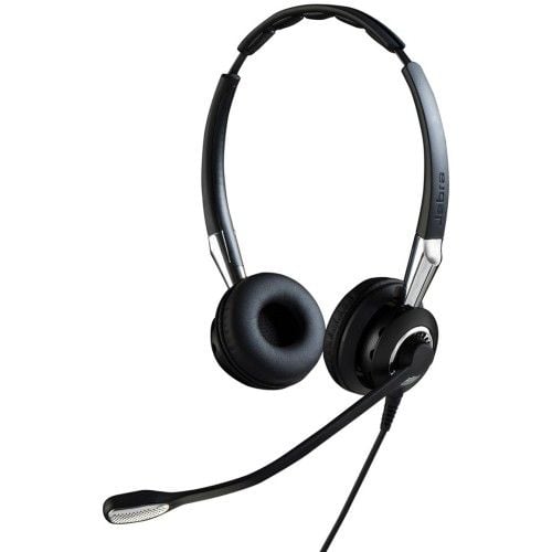Zestaw słuchawkowy Jabra 2489-825-209 z opaską, Bluetooth, kolor czarny/srebrny, biurowy. Czarne słuchawki bezprzewodowe Jabra. Za 918.99 zł.