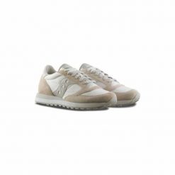 Buty sportowe Casual Męskie Saucony Jazz Original Beżowy. Białe buty sportowe casual Saucony, bez wzorów, z zamszu, bez zapięcia. W wyprzedaży za 429.00 zł.