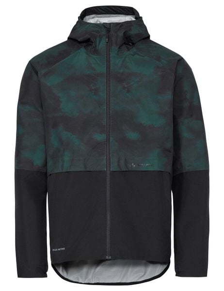 Kurtka Hardshell M Loamer Rain Jacket. Zielone kurtki Vaude, l, bez wzorów, z hardshellu, bez kaptura. Za 622.40 zł.